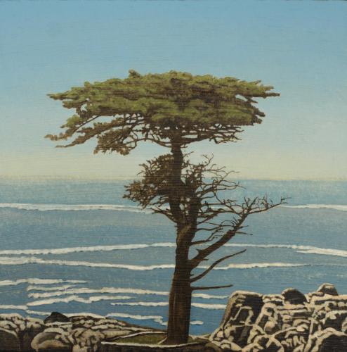 Lone Cypress No.2 by Clay Wagstaff