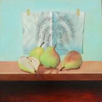 Green Pears by Rebecca Wetzel Wagstaff