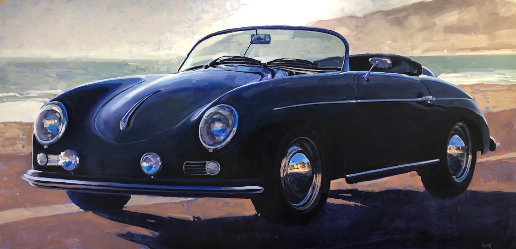 Ein schwarzer Porsche by Santiago Michalek
