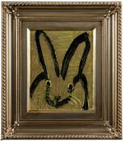 Gold Bunny by Hunt Slonem