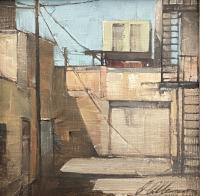 Afternoon Lit Alleyway by Joseph Alleman